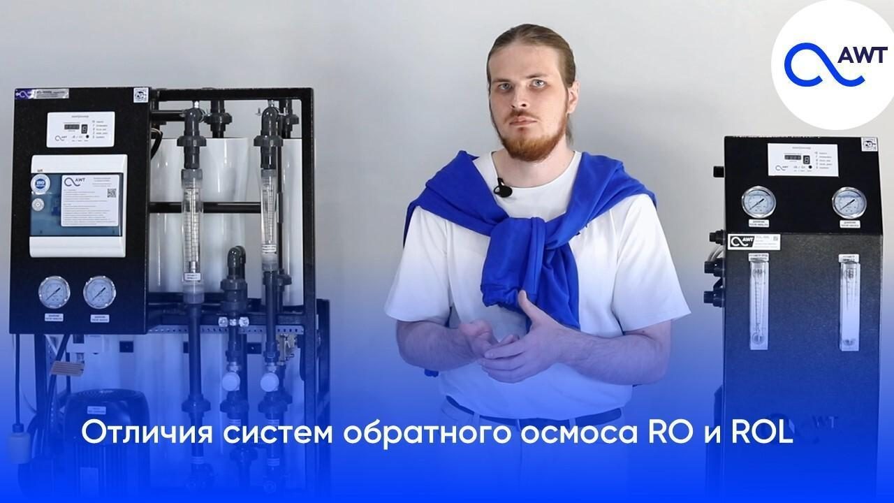 Перечень комплектующих системы AWT RO-3/8040